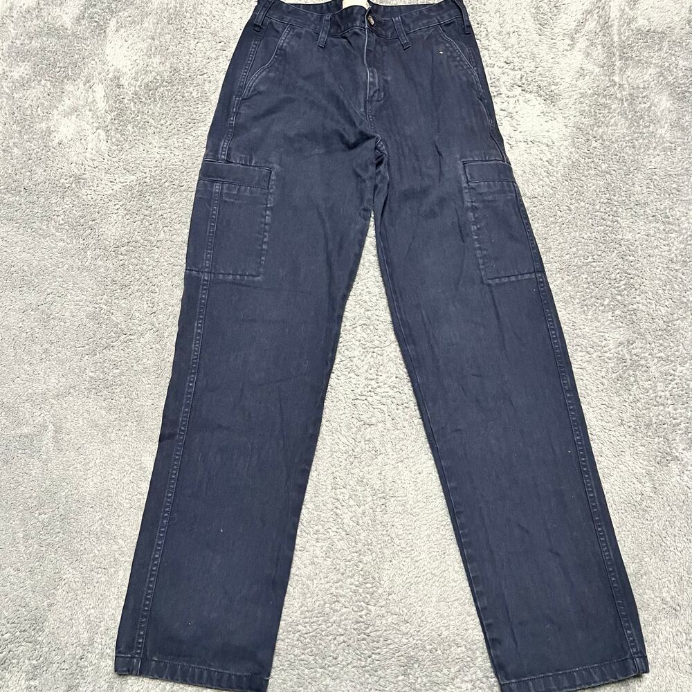 Everlane Pants Womens 29 (30x30) Blue Utility Cargo Organic High Rise